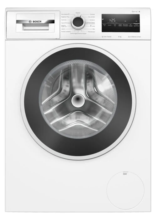 Bosch Serie 4 WAN28218IT Lavatrice a carica frontale 8kg 1400g/min Bianco Classe A