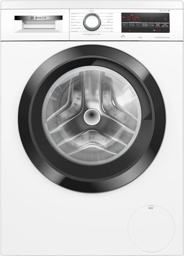 Bosch WUU28T29IT Lavatrice a Carica Frontale, Serie 6, 9 Kg, 1400 Giri, Classe A