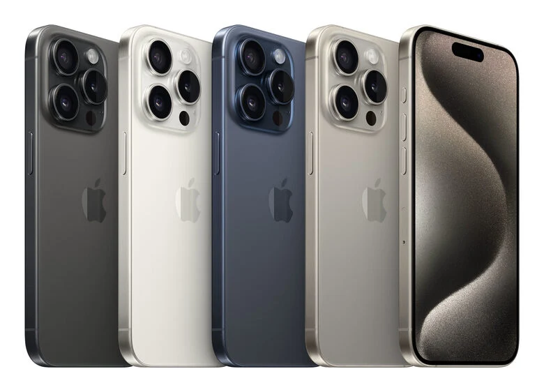 Apple iPhone 15 Pro 256GB Titanio Bianco
