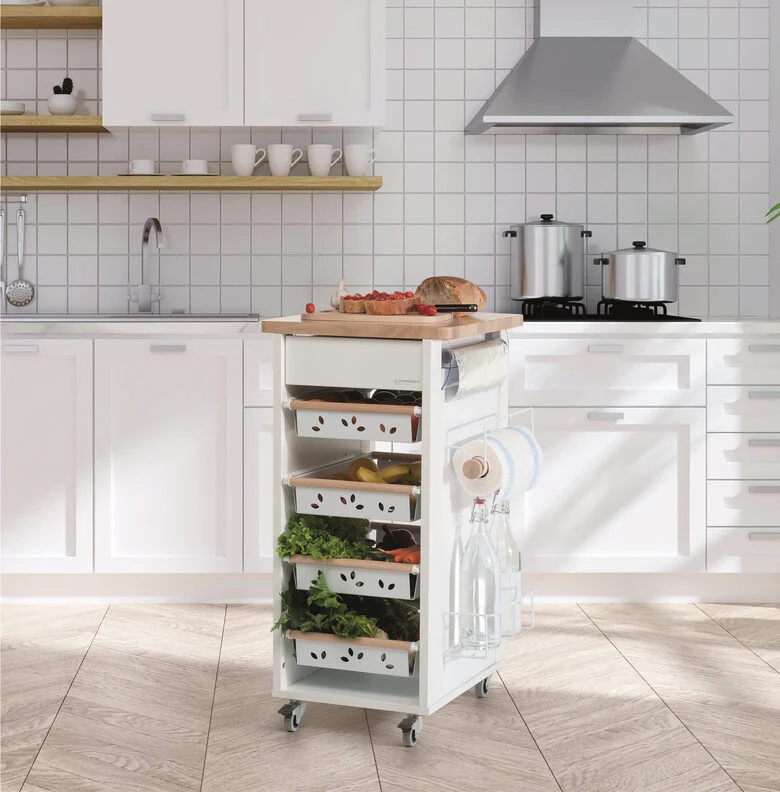 Foppapedretti Bistrot Metallo Truciolato, Legno Legno naturale