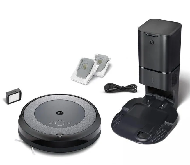 iRobot Roomba i3+ Aspirapolvere Robot Sacchetto per la polvere Nero, Grigio