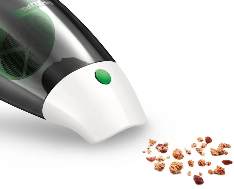 Philips MiniVac Aspirabriciole con batteria (al litio) da 10,8 V