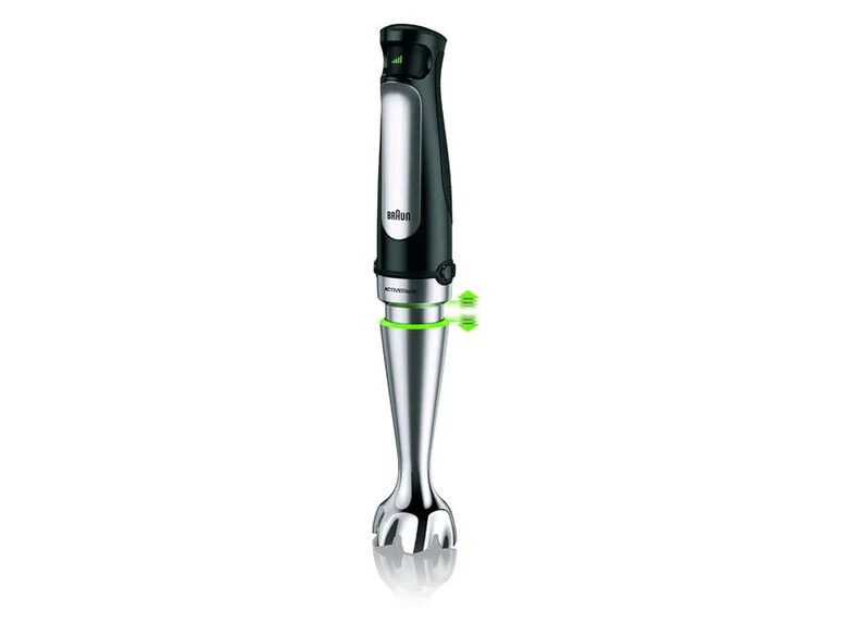 Braun MQ 7025X 0,6 L Frullatore ad immersione 1000 W Nero, Acciaio inossidabile