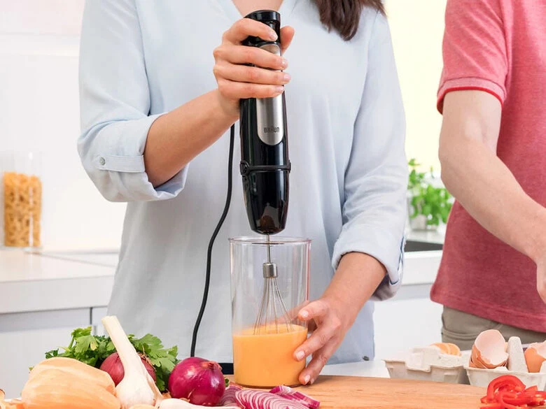 Braun MQ 7025X 0,6 L Frullatore ad immersione 1000 W Nero, Acciaio inossidabile