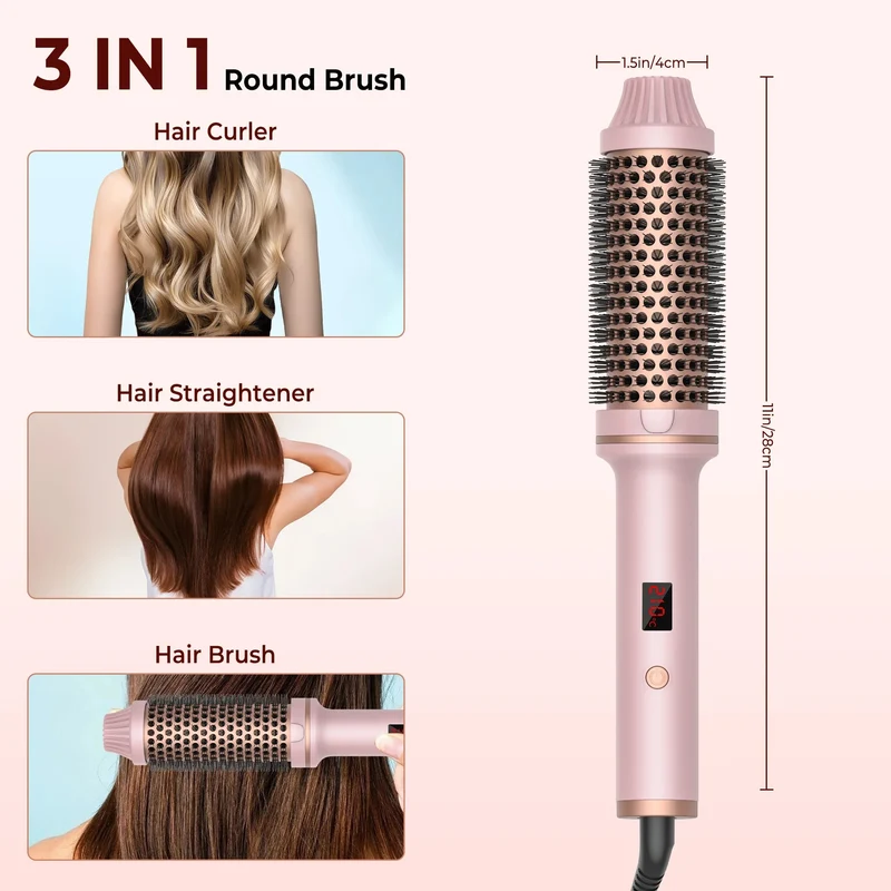 Ceramic Hair Curler Brush