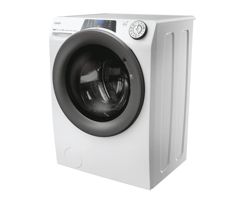 Candy 496BWMR9/1-S RapidÓ Pro RP Lavatrice Caricamento Frontale 9 Kg, 1400 Giri, Tecnologia Quick&Clean, Speed-Drive Inverter, Easy Iron Plus, Classe A, Bianco