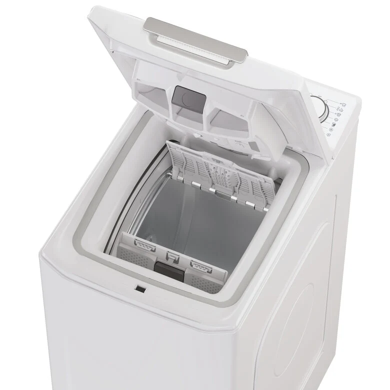 Candy TCA284TM5-S ProWash 500 Lavatrice A Carica Dall'alto Libera Installazione 8 Kg, 1200 Giri, Smart Drum Opening, App hOn, Motore Inverter, Classe A, Bianco