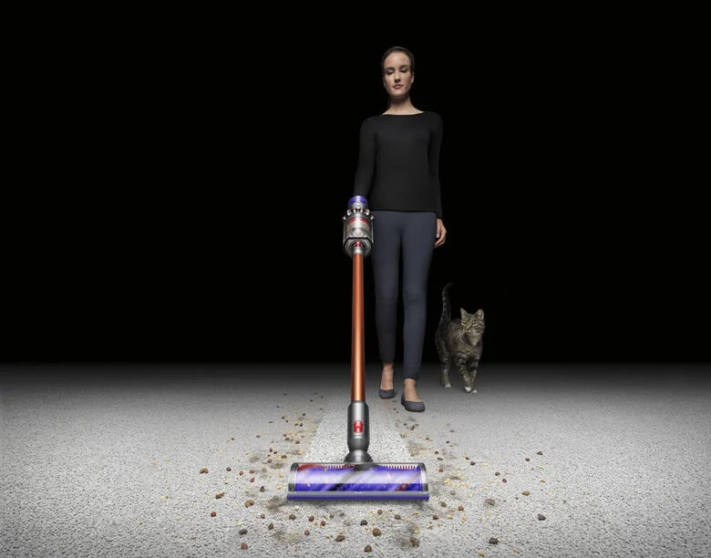 Dyson Cyclone V10 Absolute aspirapolvere senza filo Rame, Nichel Senza sacchetto