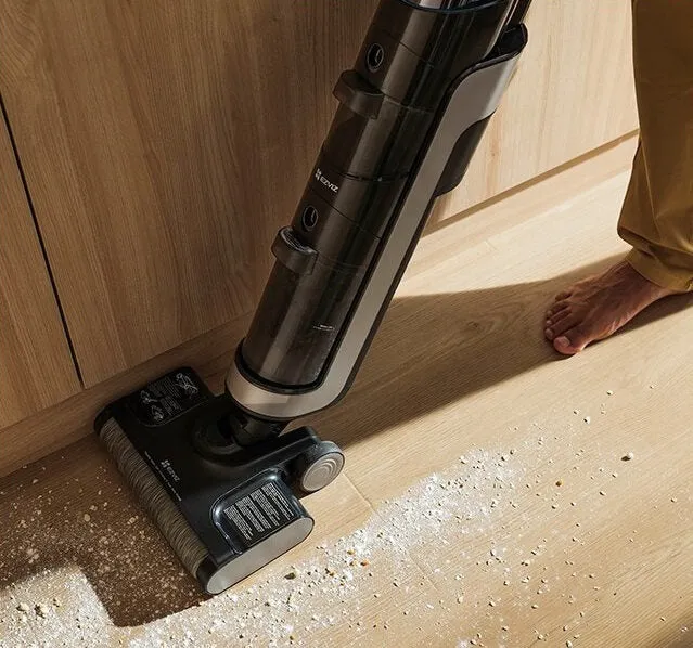 EZVIZ RH1 Aspirapolvere verticale Batteria Secco e bagnato HEPA Senza sacchetto 200 W Nero, Grigio 4 Ah