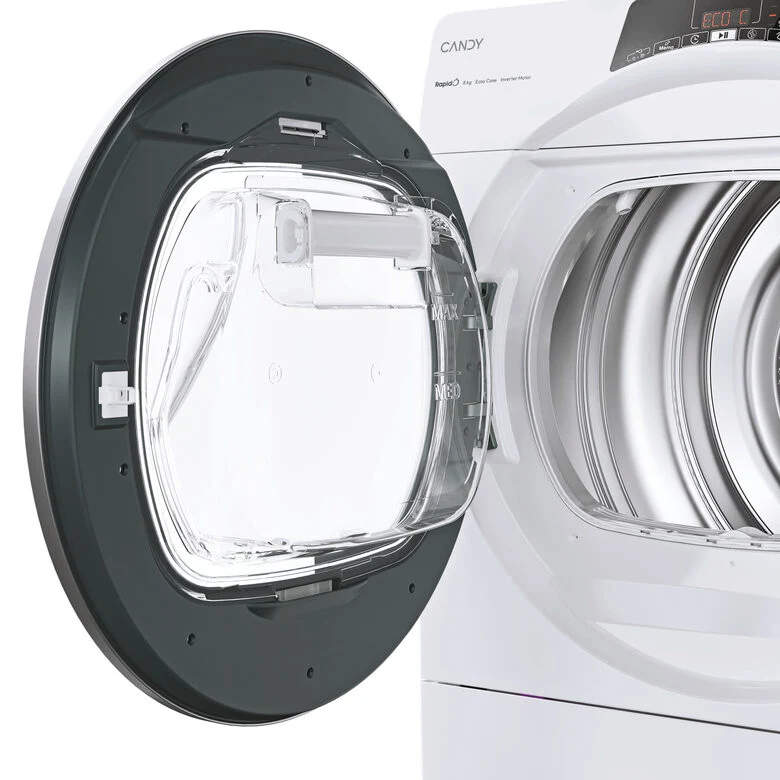 Candy RapidÓ ROE H8A3TSEX-S asciugatrice Libera installazione Caricamento frontale 8 kg Bianco