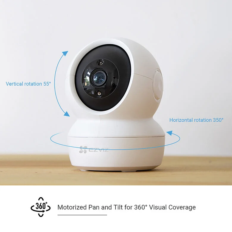 EZVIZ C6N 4MP Sferico Telecamera di sicurezza IP Interno 2560 x 1440 Pixel Scrivania