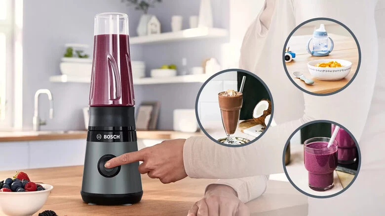 Bosch VitaPower MMB2111S Frullatore Serie 2 450 W Argento