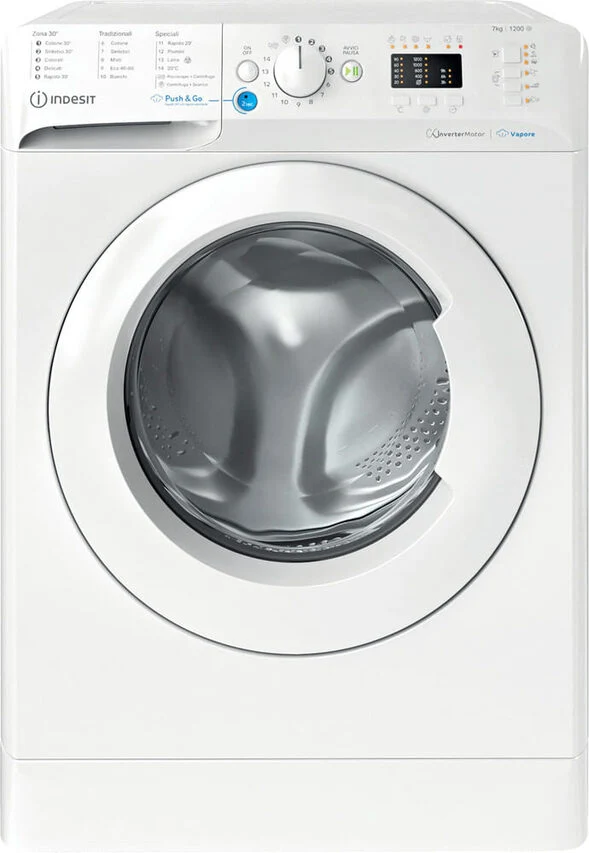 Indesit Innex Lavatrice a libera installazione BWSA 7125X WV IT - BWSA 7125X WV IT