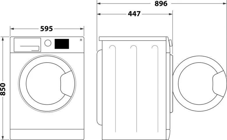 Indesit Innex Lavatrice a libera installazione BWSA 7125X WV IT - BWSA 7125X WV IT