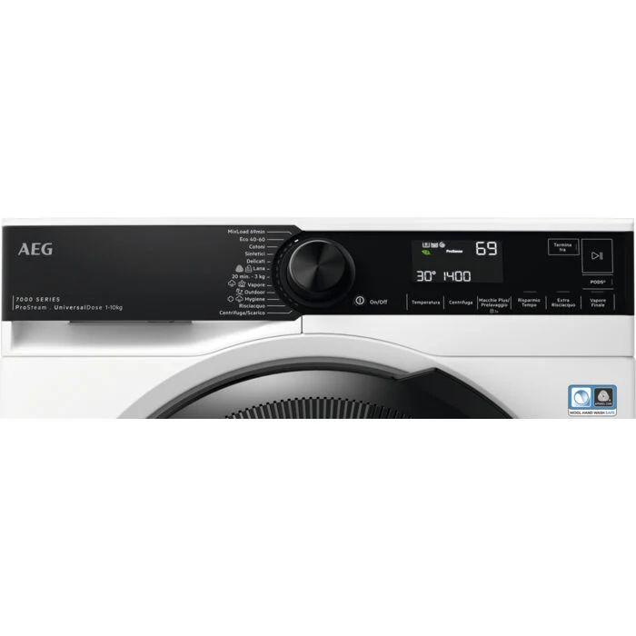 AEG LR7H14UAB lavatrice Caricamento frontale 10 kg 1351 Giri/min A Bianco