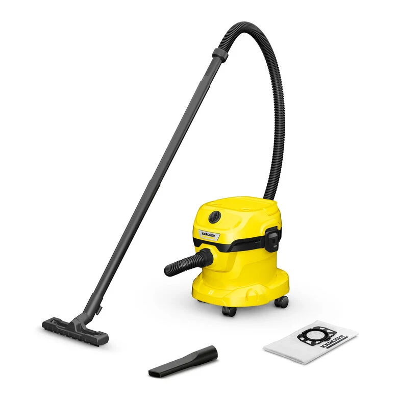 Kärcher WD 2 Plus V-12/4/18 12 L Bidone Aspiratutto 1000 W Sacchetto per la polvere