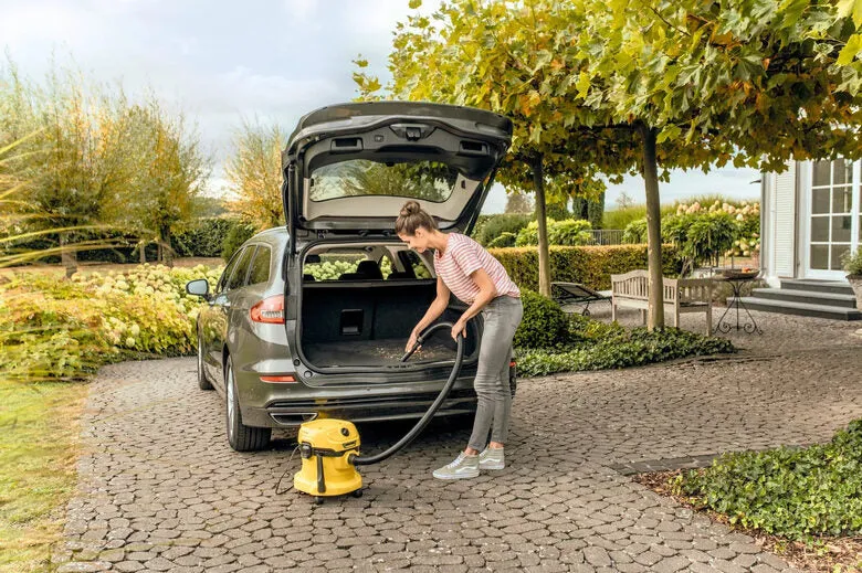 Kärcher WD 2 Plus V-12/4/18 12 L Bidone Aspiratutto 1000 W Sacchetto per la polvere