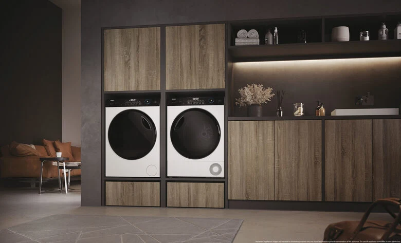 Haier HD110-A2959E asciugatrice Libera installazione Caricamento frontale 11 kg Bianco