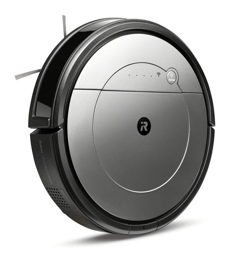 Irobot Roomba Robot Aspirapolvere Combo Kit Con Panni Inclusi 0,45 L Senza Sacchetto Nero, Grigio