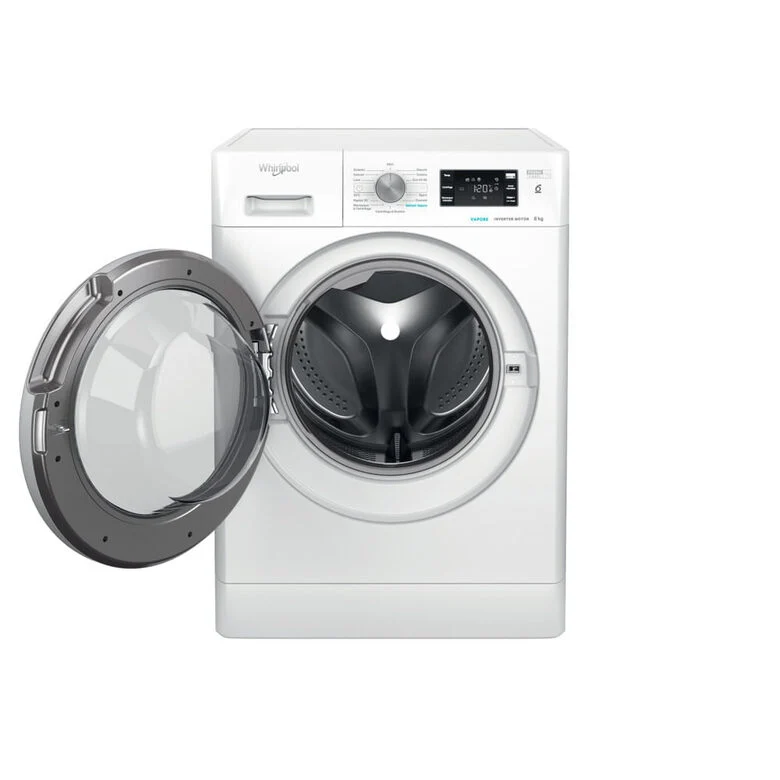 Whirlpool FFB 846 SV IT Lavatrice A Libera Installazione 8 Kg, 1400 Giri, Tecnologia 6° Senso, FreshCare, Classe A, Bianco