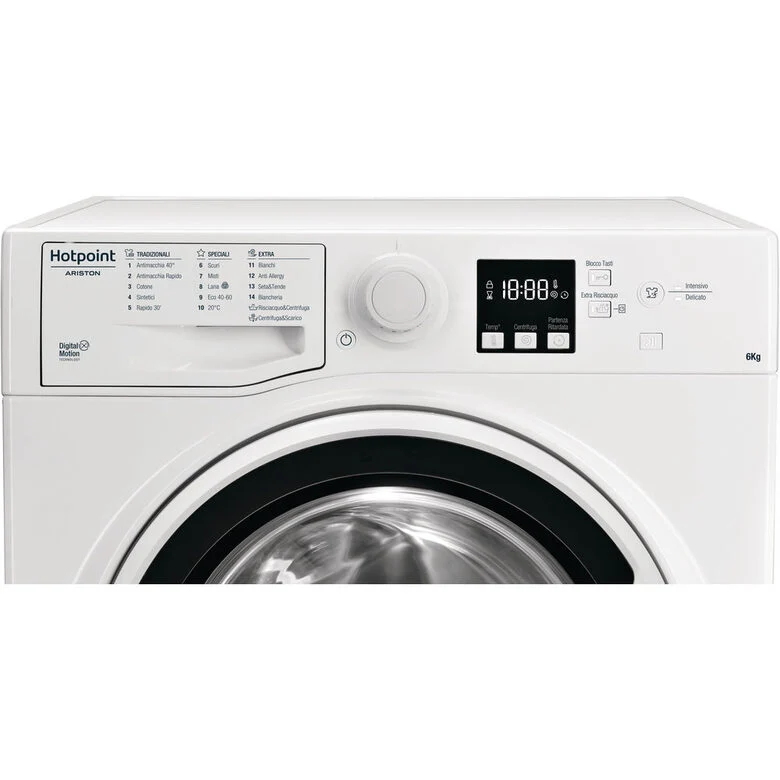 Hotpoint RSSF 621 W IT N lavatrice Caricamento frontale 6 kg 1200 Giri/min F Bianco