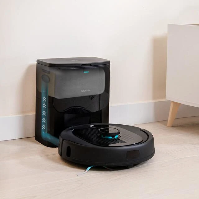 Cecotec Conga 8290 Immortal Ultra Power Home Genesis Robot aspirapolvere con navigazione laser e base autosvuotante