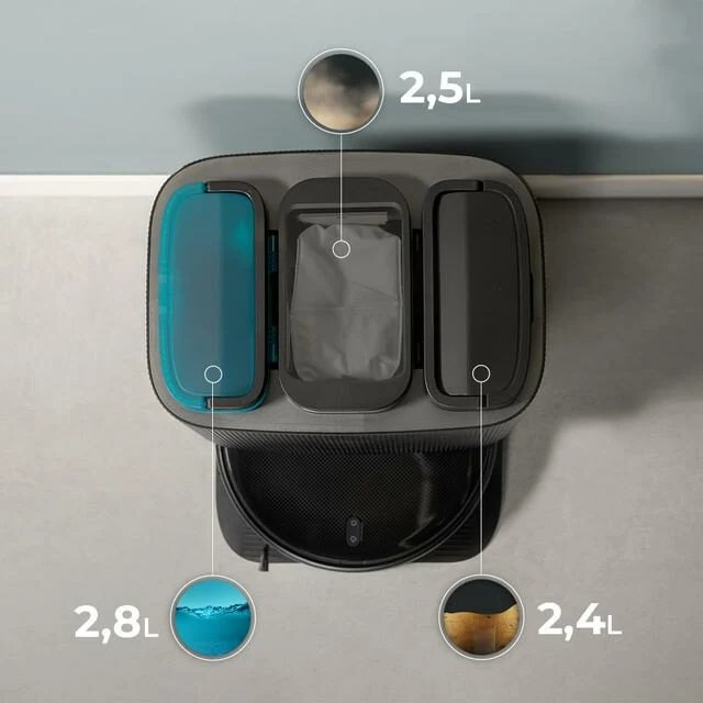 Cecotec Conga 11090 Spin Revolution Home&Wash con base auto-svuotante, auto-pulizia e asciugatura