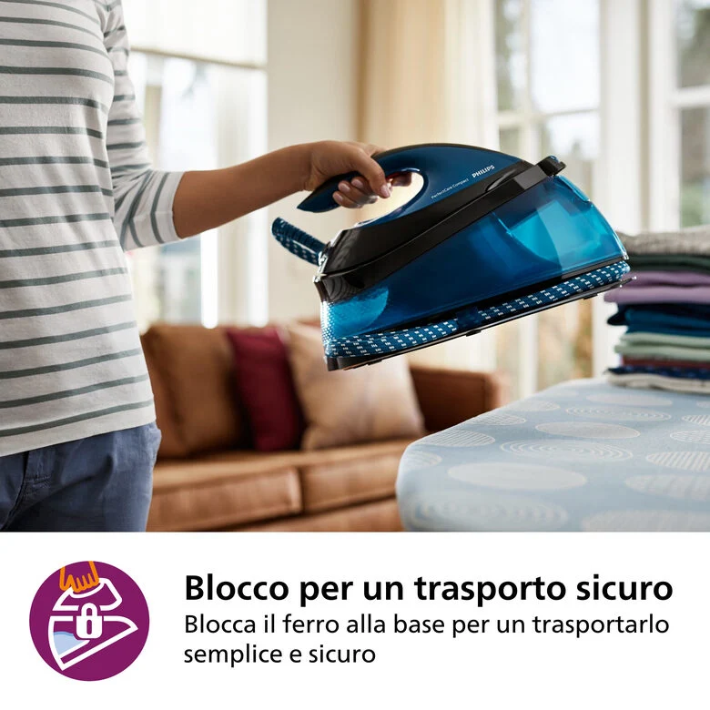 Philips Compact GC7846/80 Ferro generatore di vapore 2400W