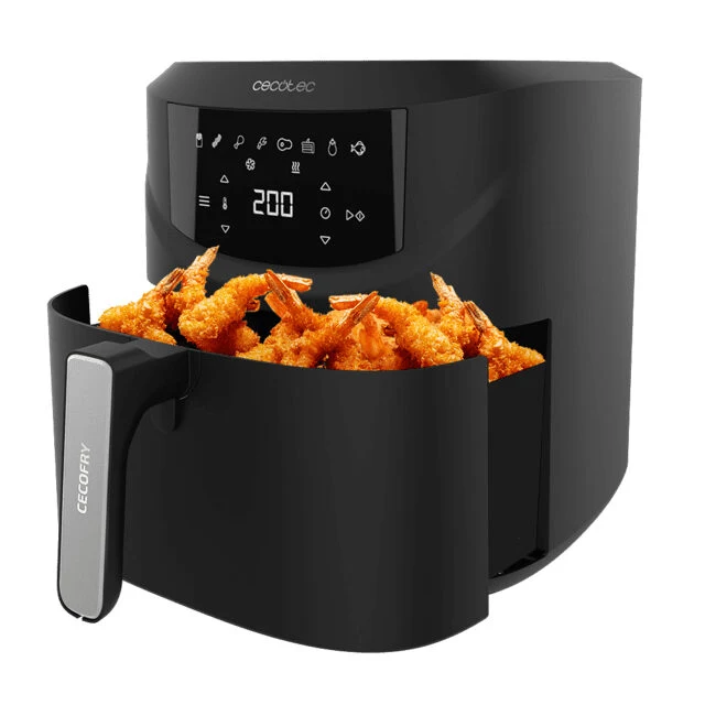 Cecotec Cecofry Absolute 7600 Singolo 7,6 L Indipendente 2000 W Friggitrice ad aria calda Nero