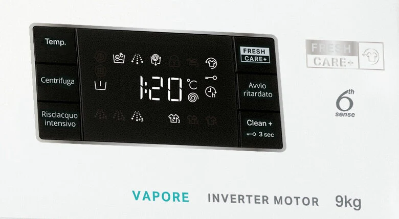 Whirlpool FFB R8529 BSV IT lavatrice Caricamento frontale 9 kg 1200 Giri/min B Bianco