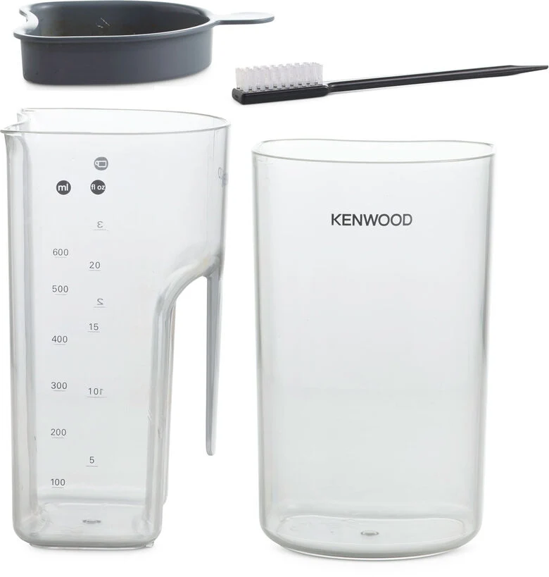 Kenwood PureJuice JMP601SI Estrattore di succo 150 W Grigio, Traslucido, Bianco
