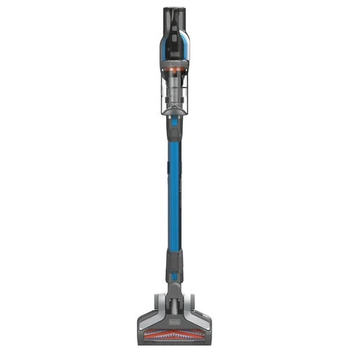 Black & Decker BHFEV362D scopa elettrica Senza sacchetto 0,75 L Blu, Titanio