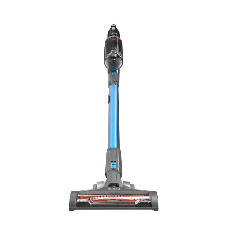 Black & Decker BHFEV362D scopa elettrica Senza sacchetto 0,75 L Blu, Titanio
