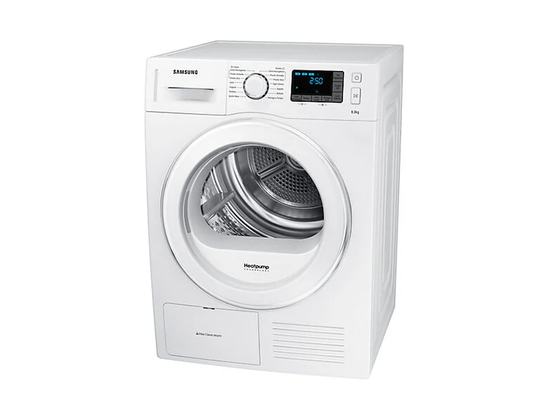 Samsung DV80F5E5HGW/ET asciugatrice Libera installazione Caricamento frontale 8 kg A++ Bianco