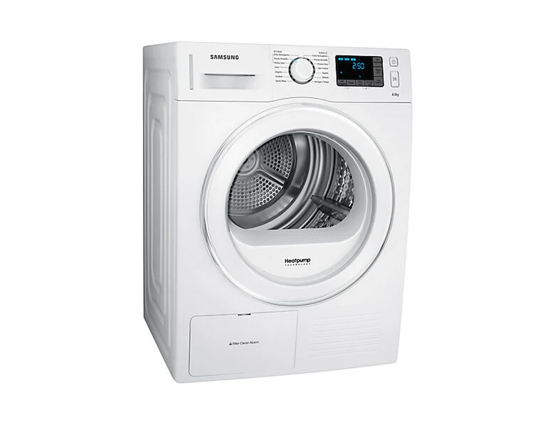 Samsung DV80F5E5HGW/ET asciugatrice Libera installazione Caricamento frontale 8 kg A++ Bianco