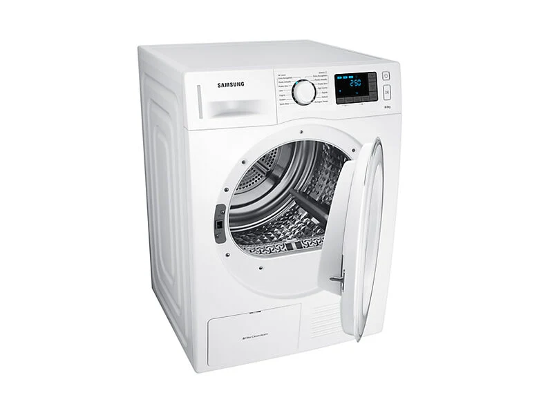 Samsung DV80F5E5HGW/ET asciugatrice Libera installazione Caricamento frontale 8 kg A++ Bianco
