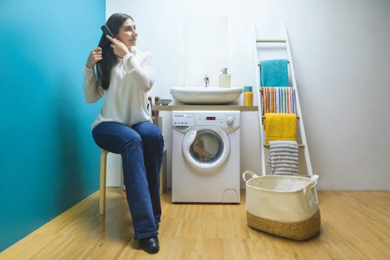 Candy Aquamatic AQUA 1042DE/2-S lavatrice Caricamento frontale 4 kg 1000 Giri/min F Bianco