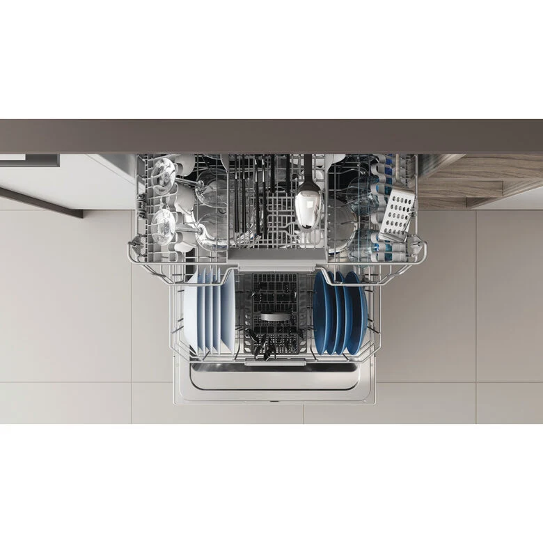 Indesit DIO 3C24 AC E Lavastoviglie a Incasso Scomparsa Totale 14 coperti