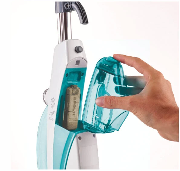 Polti SV450 Double Pulitore a vapore verticale 0,3 L 1500 W Acciaio inossidabile, Turchese, Bianco
