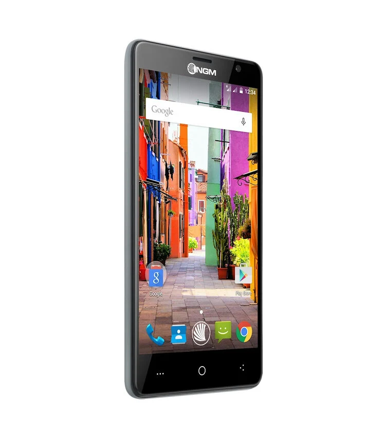 NGM-Mobile You Color P551 14 cm (5.5") Doppia SIM Android 5.1 4G Micro-USB 2 GB 16 GB 2600 mAh Argento