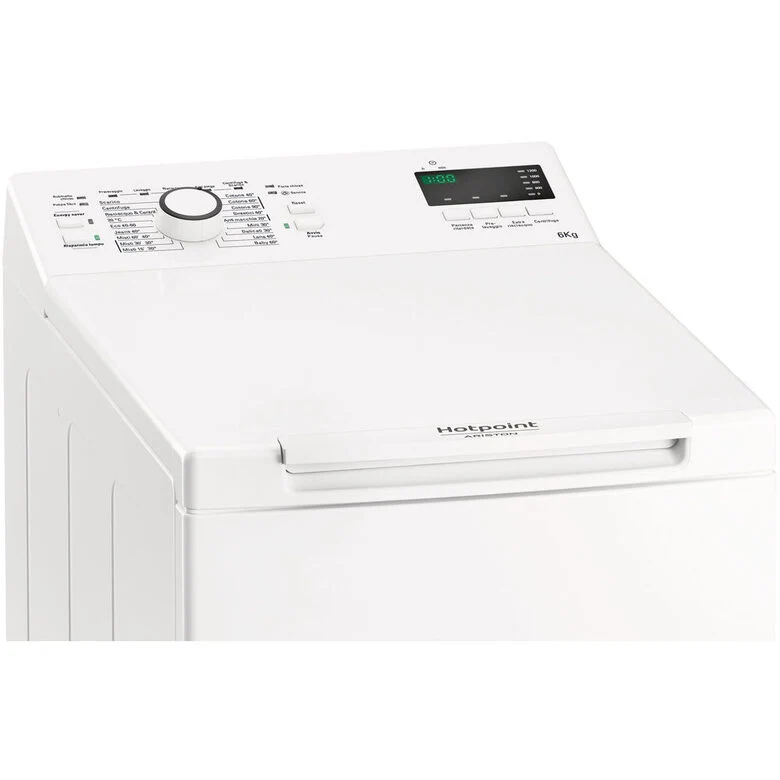 Hotpoint WMTF 623U IT/N lavatrice Caricamento dall'alto 6 kg 1200 Giri/min D Bianco