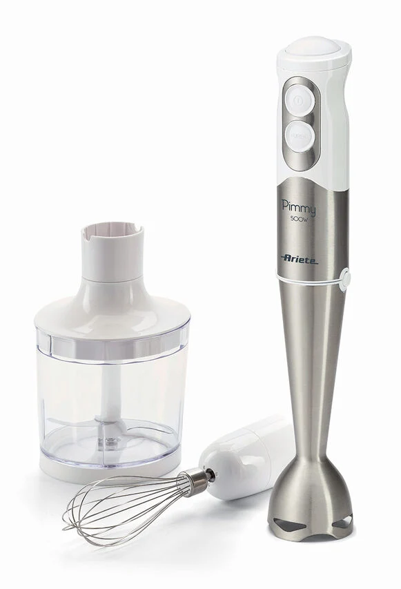 Ariete Pimmy 0,5 L Frullatore ad immersione 500 W Acciaio inossidabile, Bianco