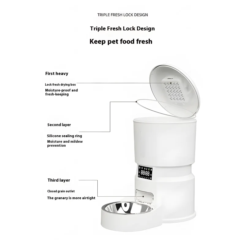 Smart 4L Pet Feeder
