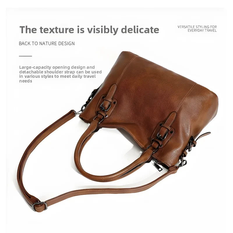 Structured Tote and Crossbody Bag