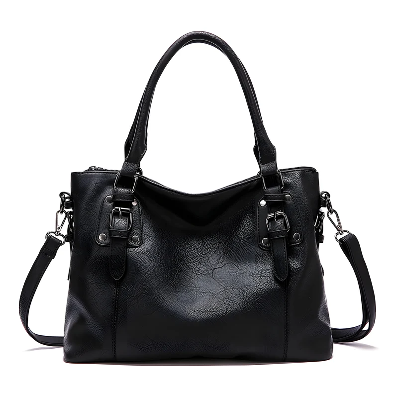 Structured Tote and Crossbody Bag