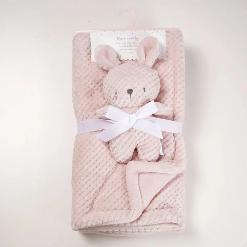 Cartoon Flannel Baby Blanket
