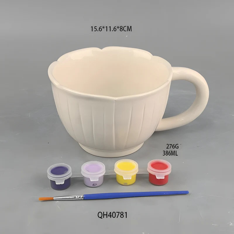 DIY Ceramic Mug and Dish Set