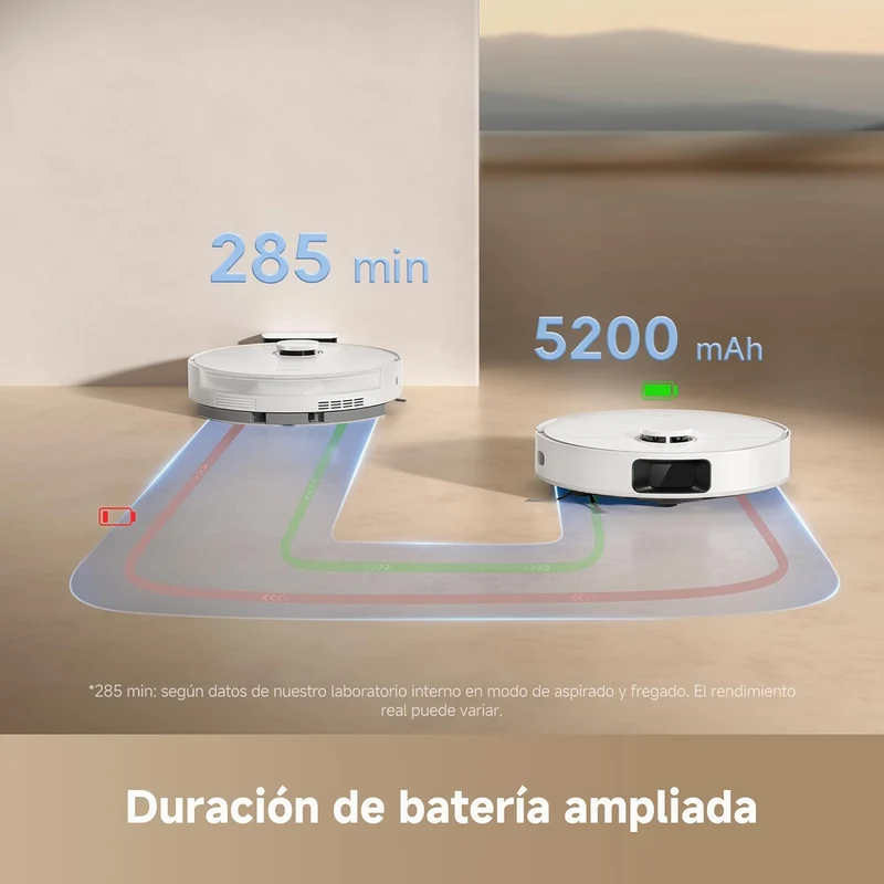 Dreame – D20 robot aspirador negro