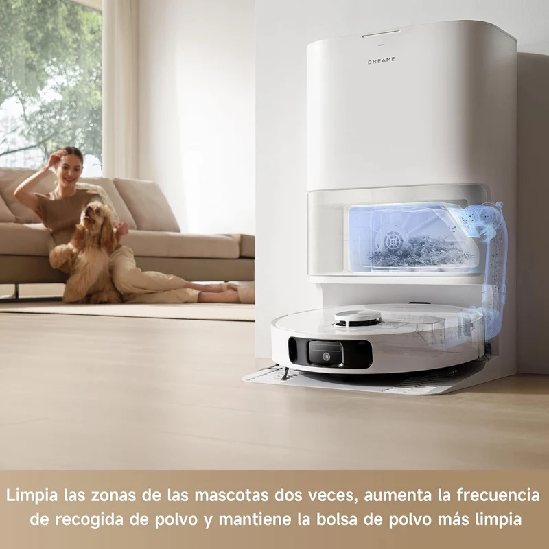 Dreame – L10s Ultra Gen 2 Robot aspirador y fregasuelos con base automática para hogar
