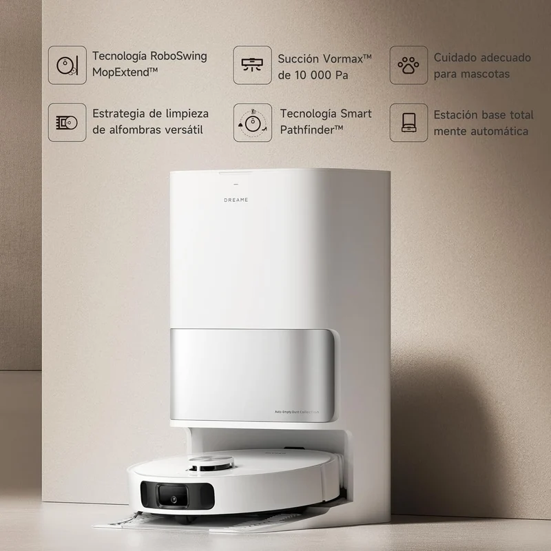 Dreame – L10s Ultra Gen 2 Robot aspirador y fregasuelos con base automática para hogar